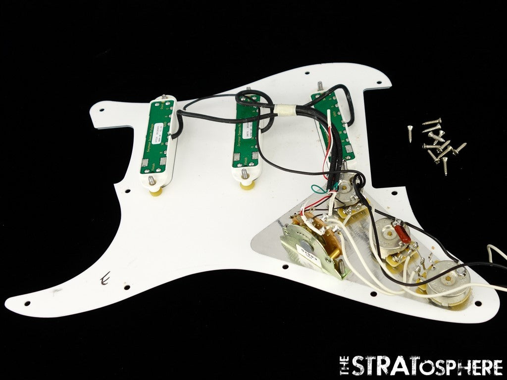 Fender Dave Murray Strat LOADED PICKGUARD Stratocaster Duncan Hot Rails + JB Jr.