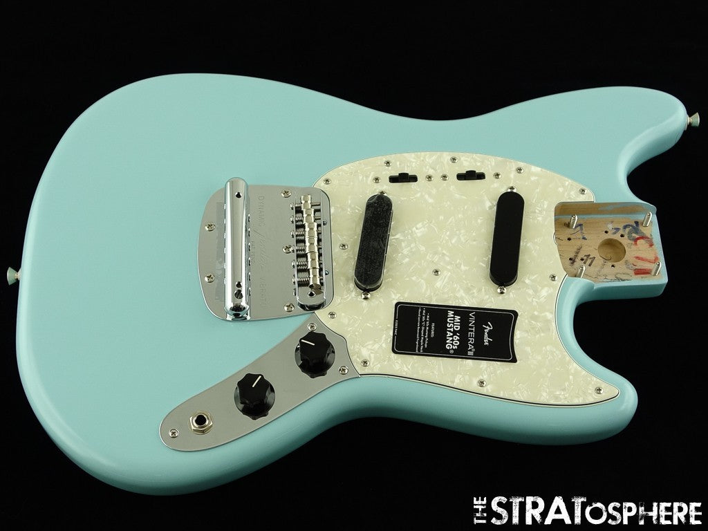 Fender Vintera III Mid 60s Mustang LOADED BODY Sonic Blue $15 OFF
