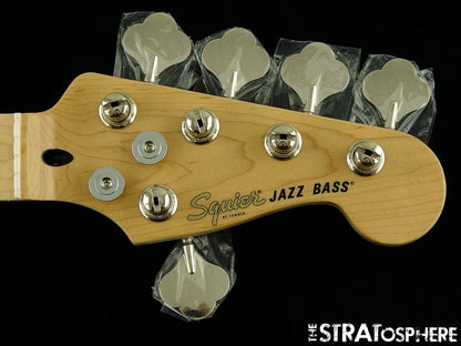 Fender Squier Affinity Active Jazz Bass V 5 String NECK + TUNERS ''C'' Maple.