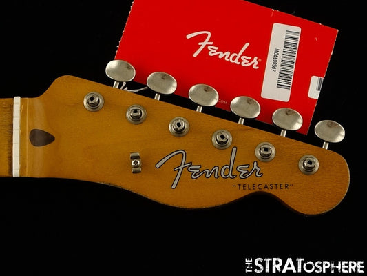 Fender J Mascis Road Worn Tele NECK & TUNERS Telecaster Maple ''C'' Shape Nitro.