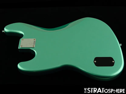 Fender Squier Affinity Active J Jazz BASS LOADED BODY, Preamp, Mystic Surf Green