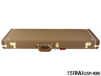 Fender AV II 1961 American Vintage Strat Tele Brown HARDSHELL CASE!