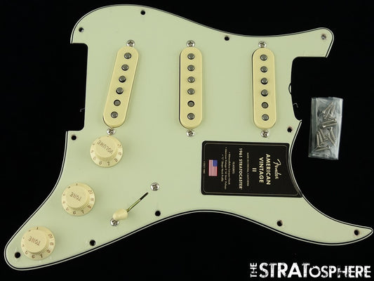 Fender AV II American Vintage 61 Strat LOADED PICKGUARD 1961 Stratocaster!