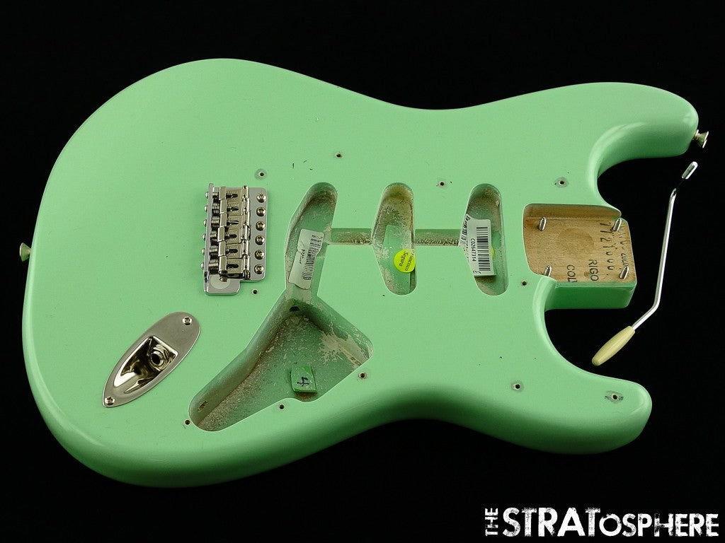 Fender AV II American Vintage 1961 Strat BODY & HARDWARE Surf Green
