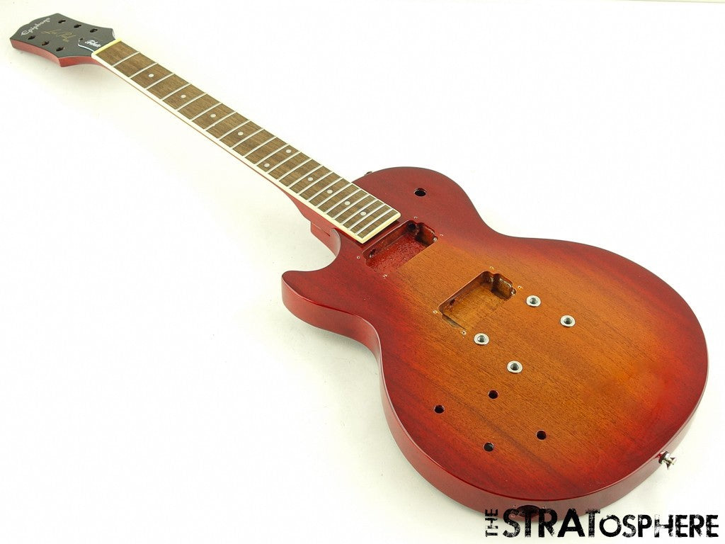 USED LEFTY Epiphone Les Paul Tribute E1 BODY & NECK Heritage Cherry Sunburst