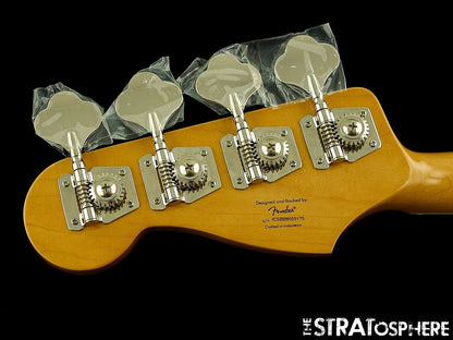 Fender Squier Classic Vibe 70s Jazz J Bass NECK & TUNERS, Block Inlays Maple
