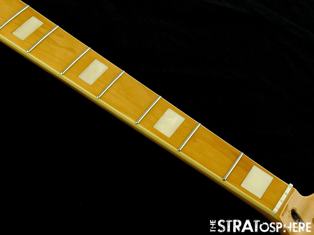 Fender Squier Classic Vibe 70s Jazz J Bass NECK & TUNERS, Block Inlays Maple