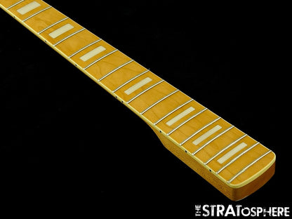 Fender Squier Classic Vibe 70s Jazz J Bass NECK & TUNERS, Block Inlays Maple