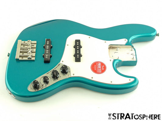 Fender Squier Classic Vibe 70s Jazz J Bass LOADED BODY Ocean Turquoise