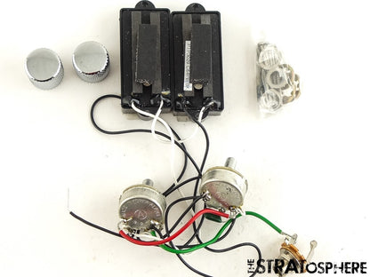 Fender Standard Precision P Bass PICKUPS POTS KNOBS SET, Bass Guitar