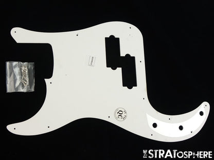 Fender Standard Precision Bass PICKGUARD White 3 Ply!