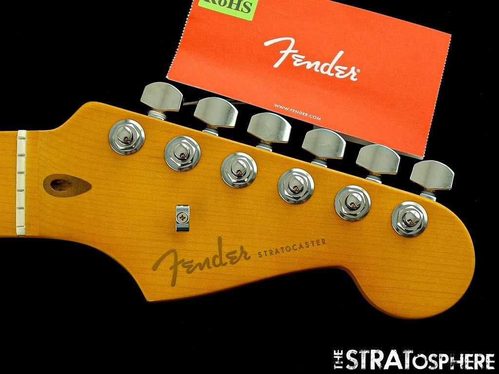 Fender American Ultra II Stratocaster Strat, NECK w/ LOCKING TUNERS ''D'' Maple