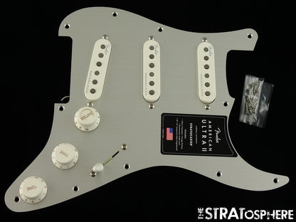 Fender American Ultra II Stratocaster LOADED PICKGUARD, Strat S1 Noiseless, USA!
