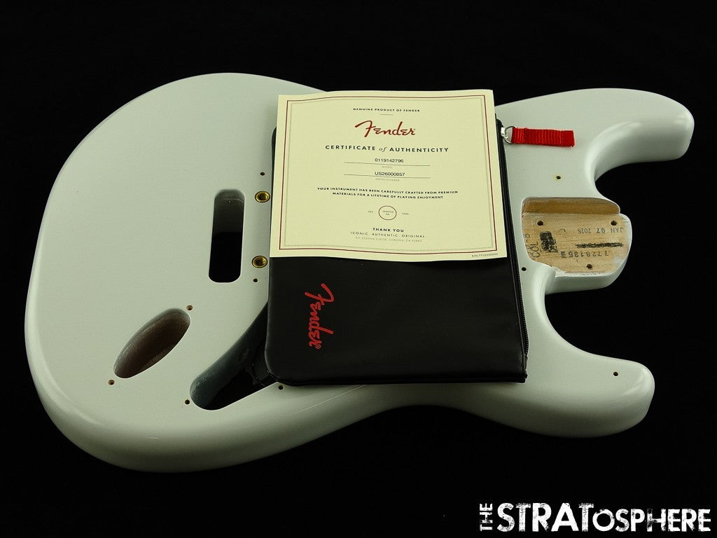 Fender American Ultra II Stratocaster Strat BODY, USA Alder Avalanche