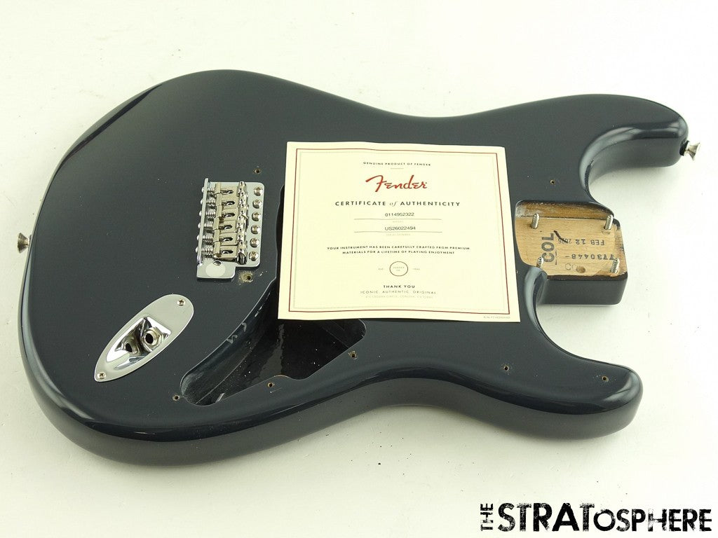Fender American Professional Classic Strat BODY +HARDWARE Faded Black