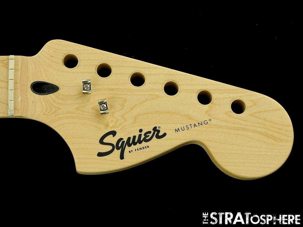 Fender Squier Sonic Mustang HH Series Guitar, NECK Guitar Parts, MN Maple.