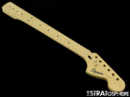 Fender Squier Sonic Mustang HH Series Guitar, NECK Guitar Parts, MN Maple.