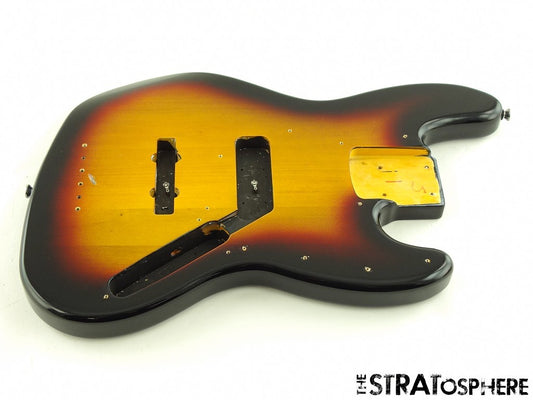 Fender Squier Affinity Jazz J BASS V 5 String BODY Parts Sunburst 3TS
