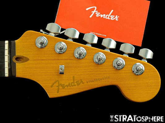 Fender American Ultra II Stratocast Strat, NECK + LOCKING TUNERS, Ebony
