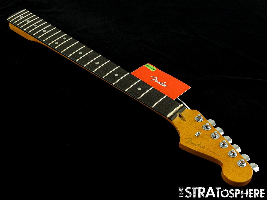 Fender American Ultra II Stratocast Strat, NECK + LOCKING TUNERS, Ebony