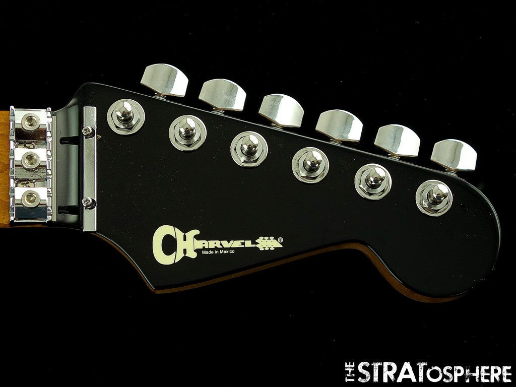 Charvel Pro Mod Plus San Dimas NECK & TUNERS, Caramelized Maple Ebony
