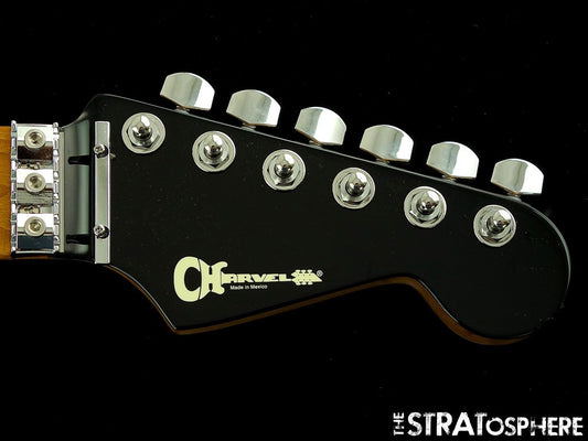 Charvel Pro Mod Plus San Dimas NECK & TUNERS, Caramelized Maple Ebony