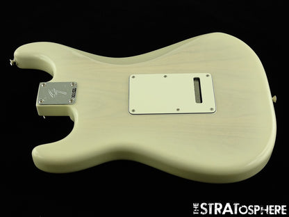 Fender Player II Stratocaster Strat LOADED BODY, Chambered Ash White Blonde