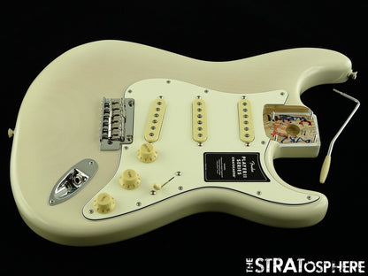 Fender Player II Stratocaster Strat LOADED BODY, Chambered Ash White Blonde