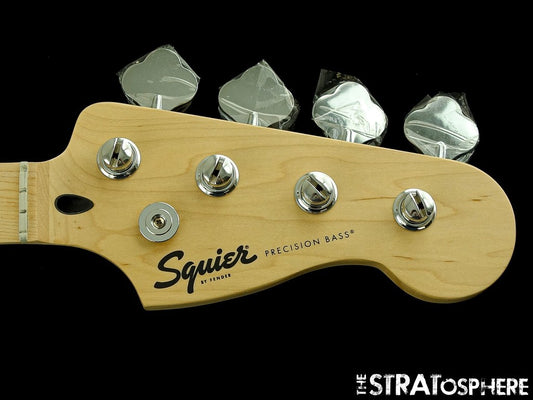Fender Squier Sonic Precision P Bass NECK & TUNERS, 9.5'' Radius, ''C'' Maple