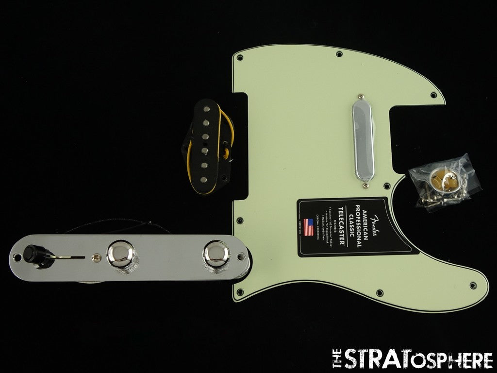 Fender American Professional Classic Telecaster LOADED PICKGUARD, Tele Pickups