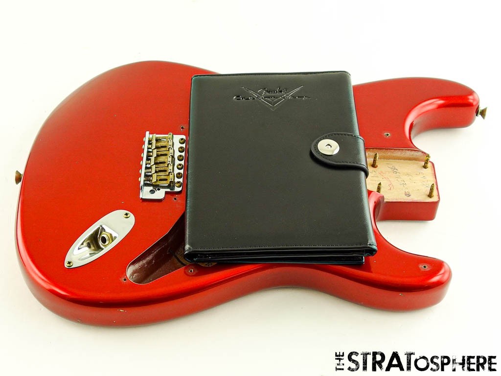 Fender Custom Shop B6 1960 Strat Journeyman BODY & HARDWARE Aged Candy Apple Red