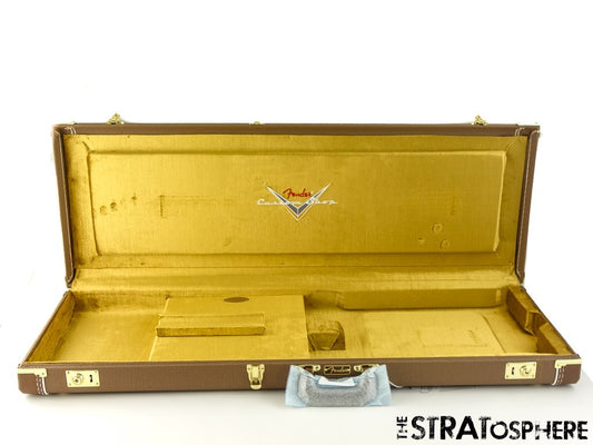 Fender Custom Shop Stratocaster Tele G&G Brown HARDSHELL CASE B6 1960 Strat