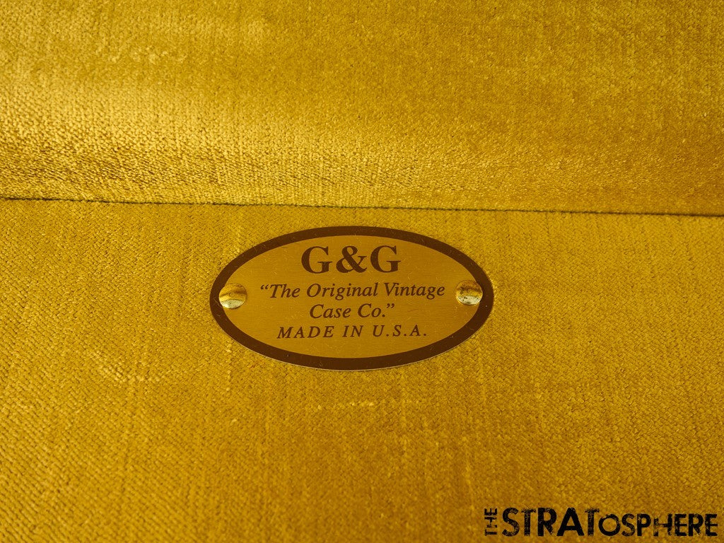 Fender Custom Shop Stratocaster Tele G&G Brown HARDSHELL CASE B6 1960 Strat