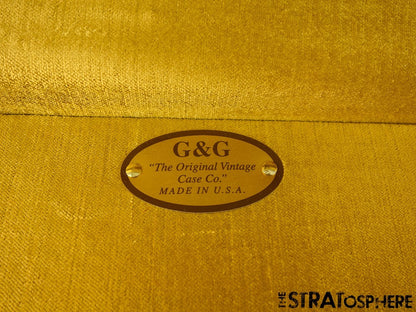 Fender Custom Shop Stratocaster Tele G&G Brown HARDSHELL CASE B6 1960 Strat