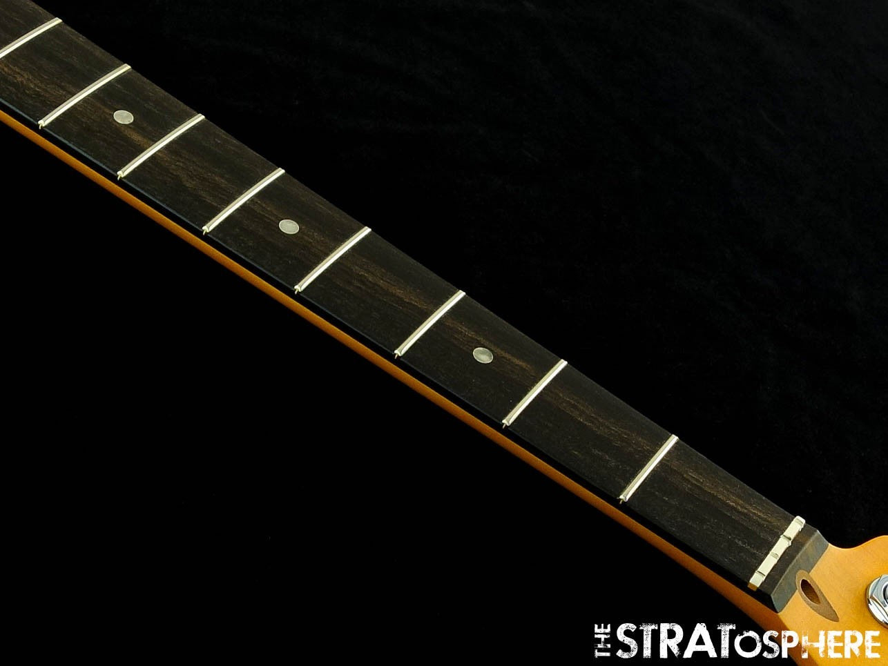 Fender American Ultra II Jazz BASS NECK w/ TUNERS, USA Modern ''D'', Ebony