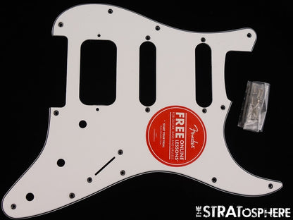 Fender Squier Affinity Series Strat FMT HSS PICKGUARD Stratocaster WHT White