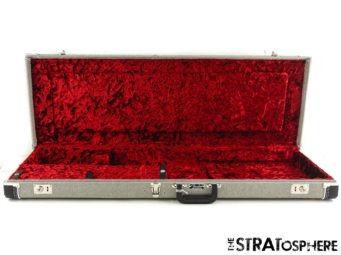 Fender BLACK TWEED HARDSHELL CASE Ltd AV II 1966 JAZZMASTER Black Tweed