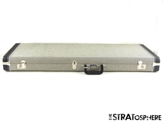 Fender BLACK TWEED HARDSHELL CASE Ltd AV II 1966 JAZZMASTER Black Tweed