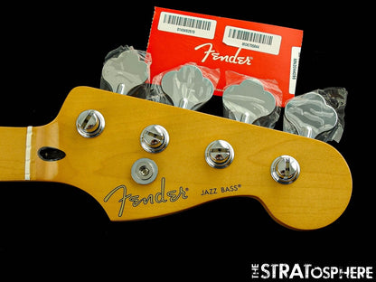 Fender Player II Jazz BASS NECK & TUNERS, Bass Guitar Part, Modern ''C'' Maple