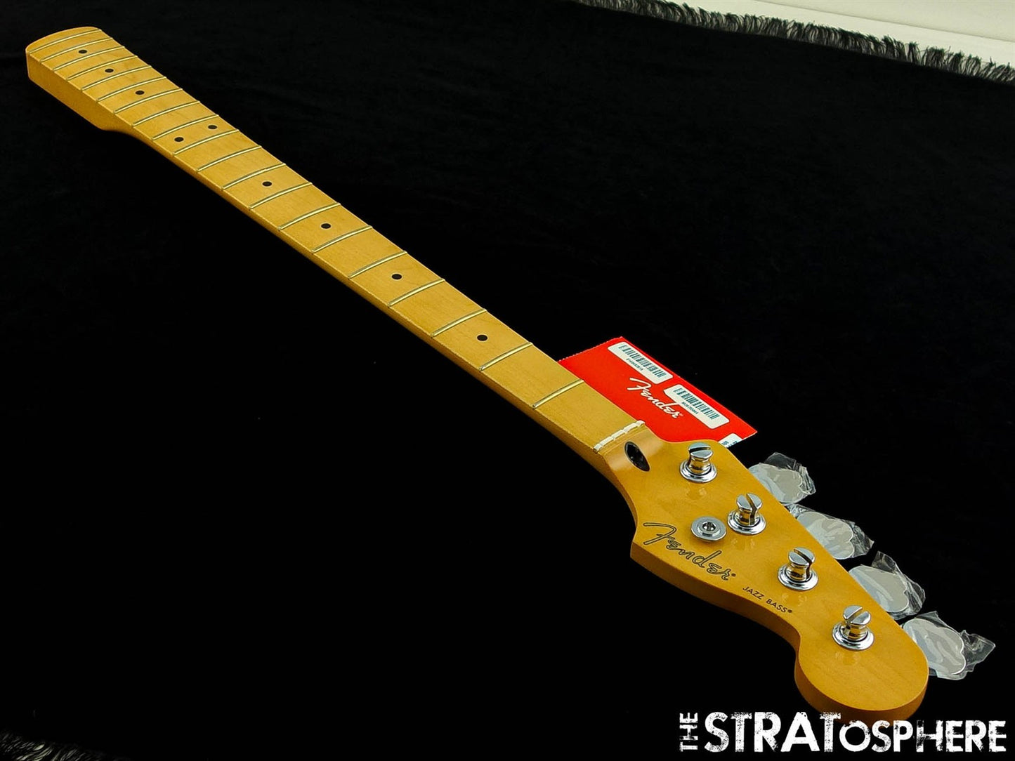 Fender Player II Jazz BASS NECK & TUNERS, Bass Guitar Part, Modern ''C'' Maple