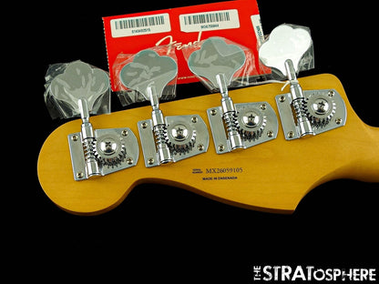 Fender Player II Jazz BASS NECK & TUNERS, Bass Guitar Part, Modern ''C'' Maple