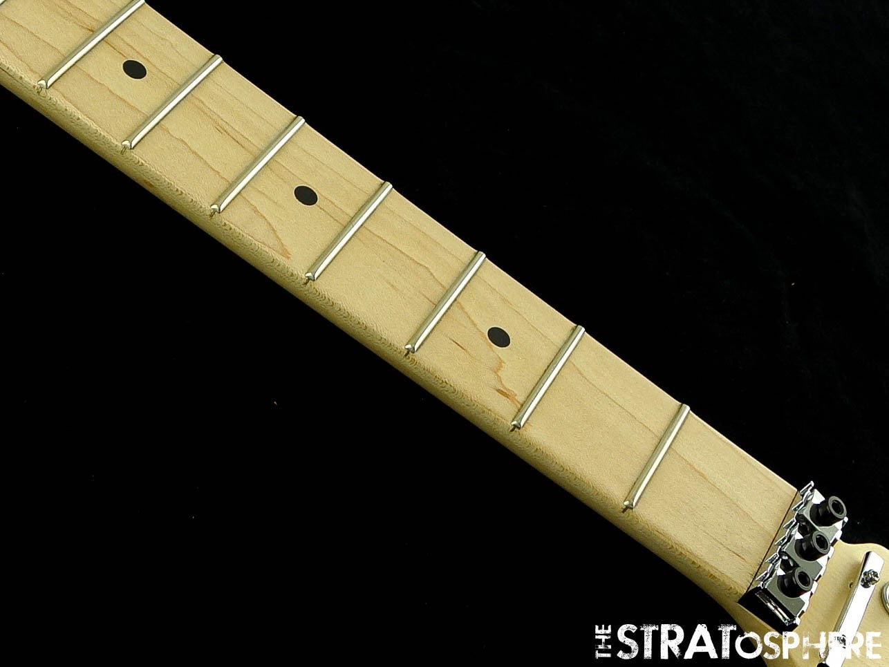 Eddie Van Halen EVH Striped Circles NECK + TUNERS, Quartersawn Maple Compound