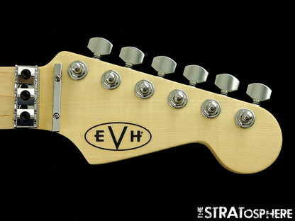 Eddie Van Halen EVH Striped Circles NECK + TUNERS, Quartersawn Maple Compound