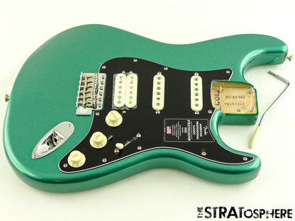 Fender American Professional Classic Strat HSS LOADED BODY Faded Sherwood Green