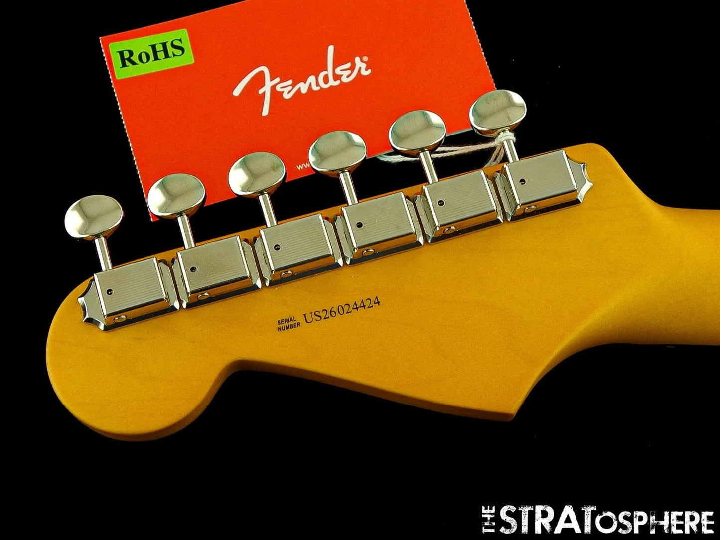 Fender American Professional Classic Strat NECK & TUNERS, 9.5'', RW Rosewood