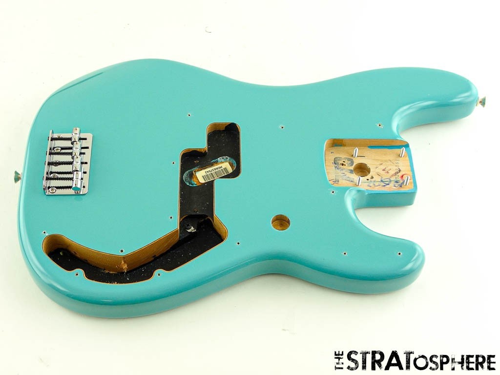 Fender Player II Precision BASS, BODY & HARDWARE, P Bass Guitar Aquatone Blue