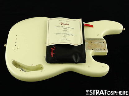 Fender AV II American Vintage 1960 Precision P BASS BODY, 60 Olympic White
