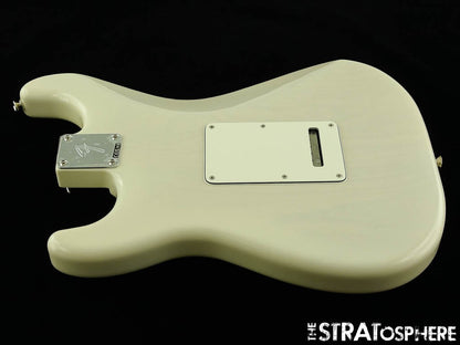 Fender Player II Stratocaster Strat LOADED BODY, Chambered Ash White Blonde