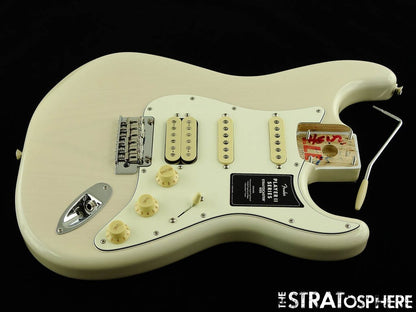 Fender Player II Stratocaster Strat LOADED BODY, Chambered Ash White Blonde