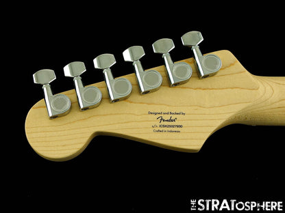 Fender Squier Sonic HT Strat, NECK & TUNERS Guitar Part Stratocaster MN Maple